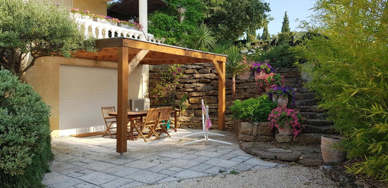 Appartement Vue Montagne Gareoult Bagian luar foto